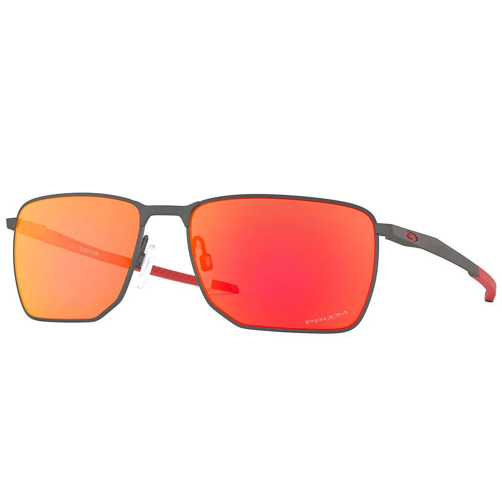 Oakley Ejector Matte Gunmetal w/PRIZM Ruby Lenses OO4142-0258