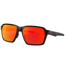 Oakley Parlay Matte Black w/PRIZM Ruby Lenses OO4143-0358