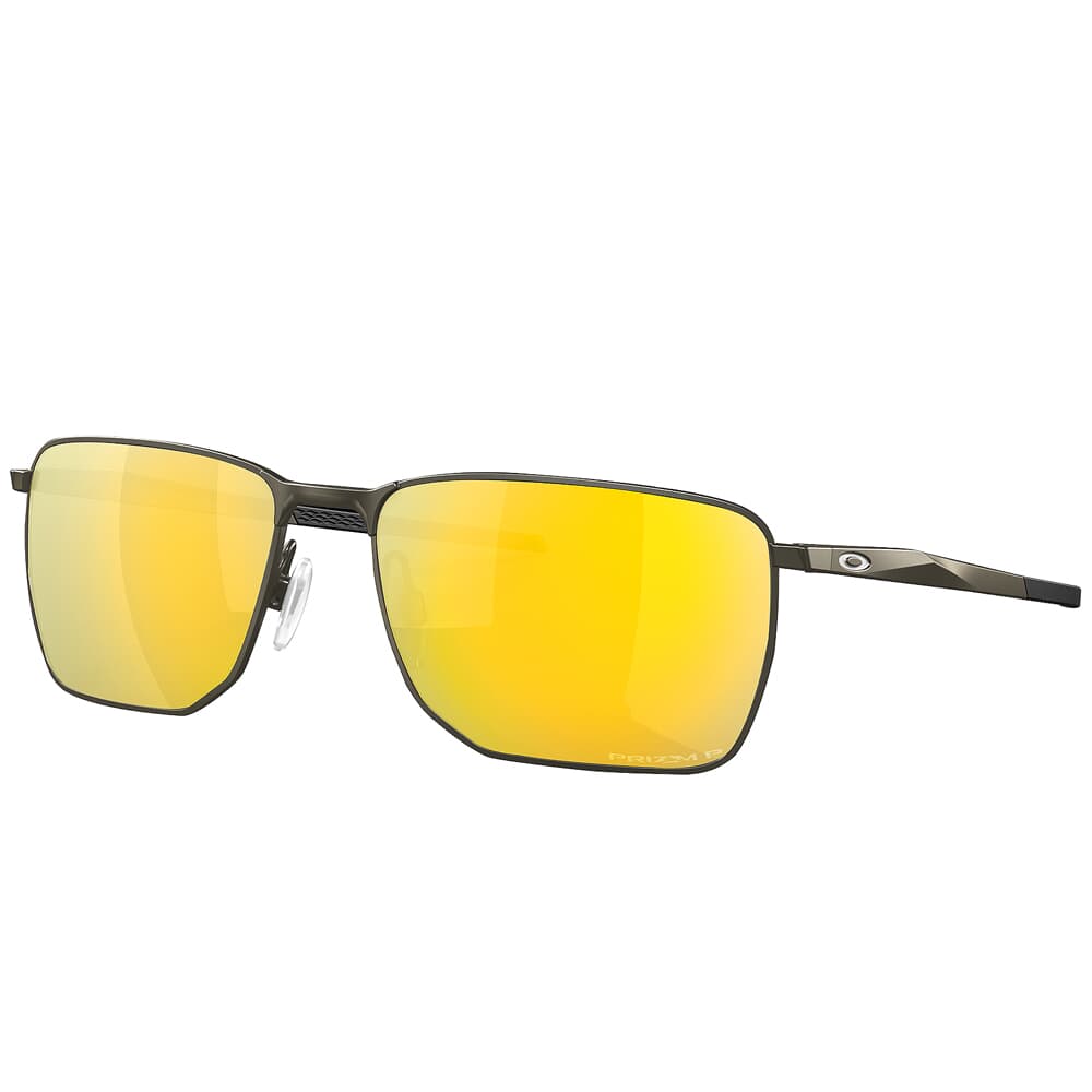 Oakley Parlay Polished Carbon w/PRIZM 24K Polarized Lenses OO4143-1358