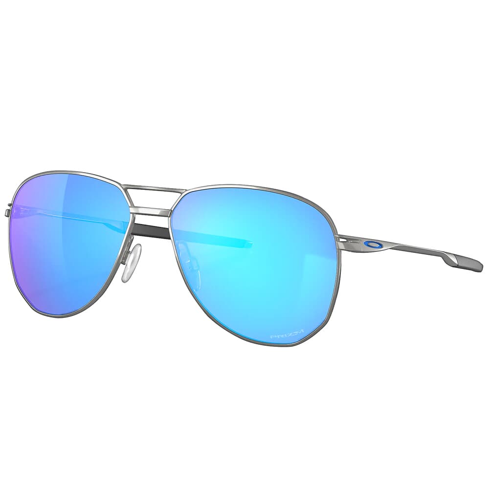 Oakley Contrail Satin Chrome w/PRIZM Sapphire Lenses OO4147-0357