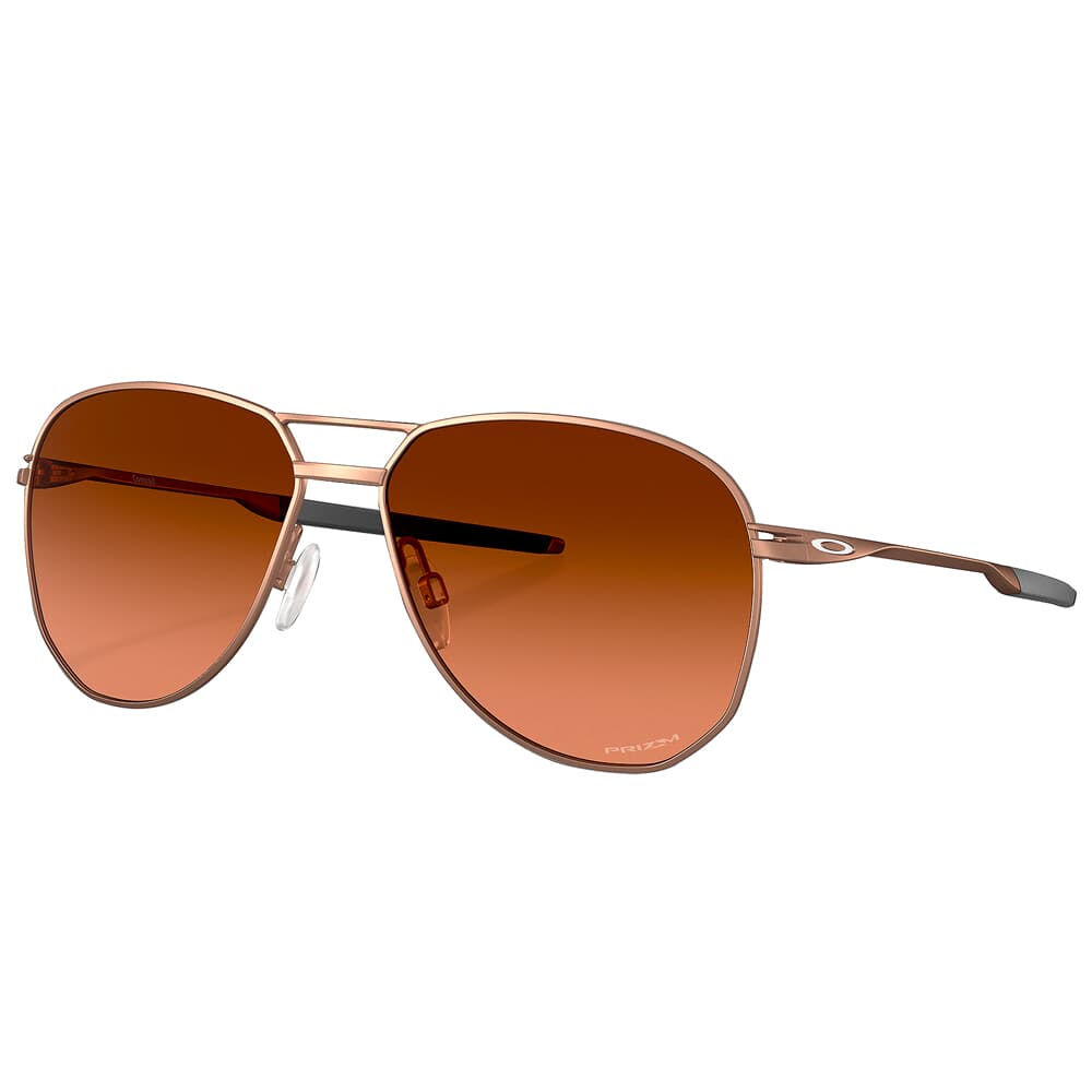 Oakley Contrail Satin Rose Gold w/PRIZM Brown Gradient Lenses OO4147-0557