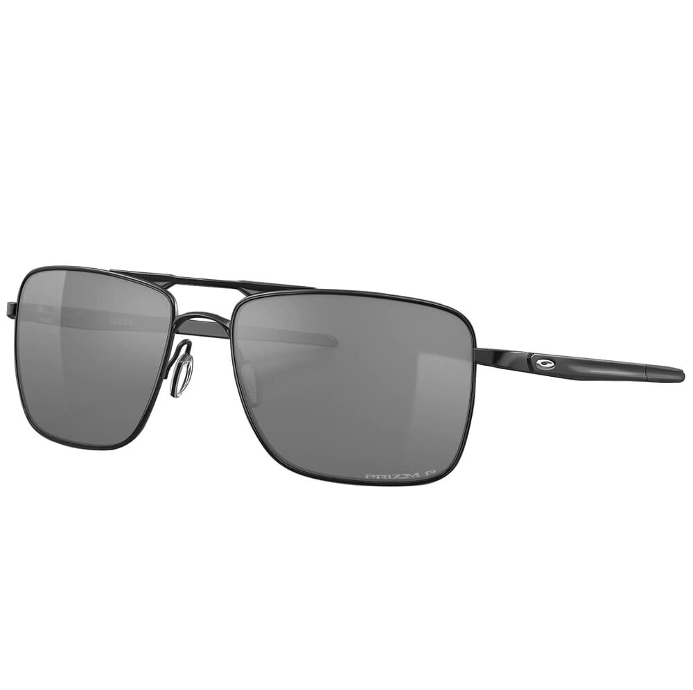 Oakley Gauge 6 Satin Black w/PRIZM Black Polarized Lenses OO6038-0957