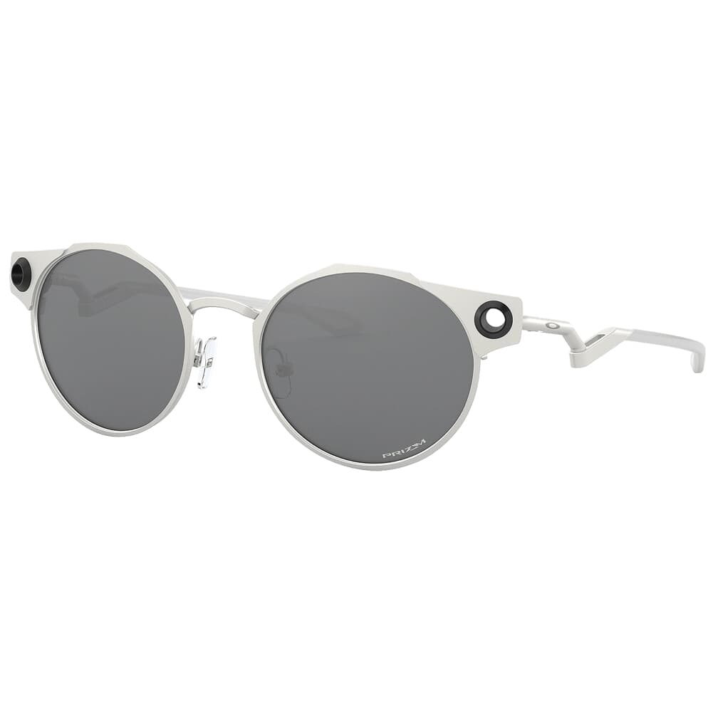 Oakley Deadbolt Satin Chrome w/PRIZM Black Lenses OO6046-0150