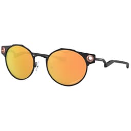 Oakley Deadbolt Satin Black w/PRIZM Rose Gold Polarized Lenses OO6046-0450