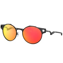 Oakley Deadbolt Satin Black w/PRIZM Ruby Polarized Lenses OO6046-0750