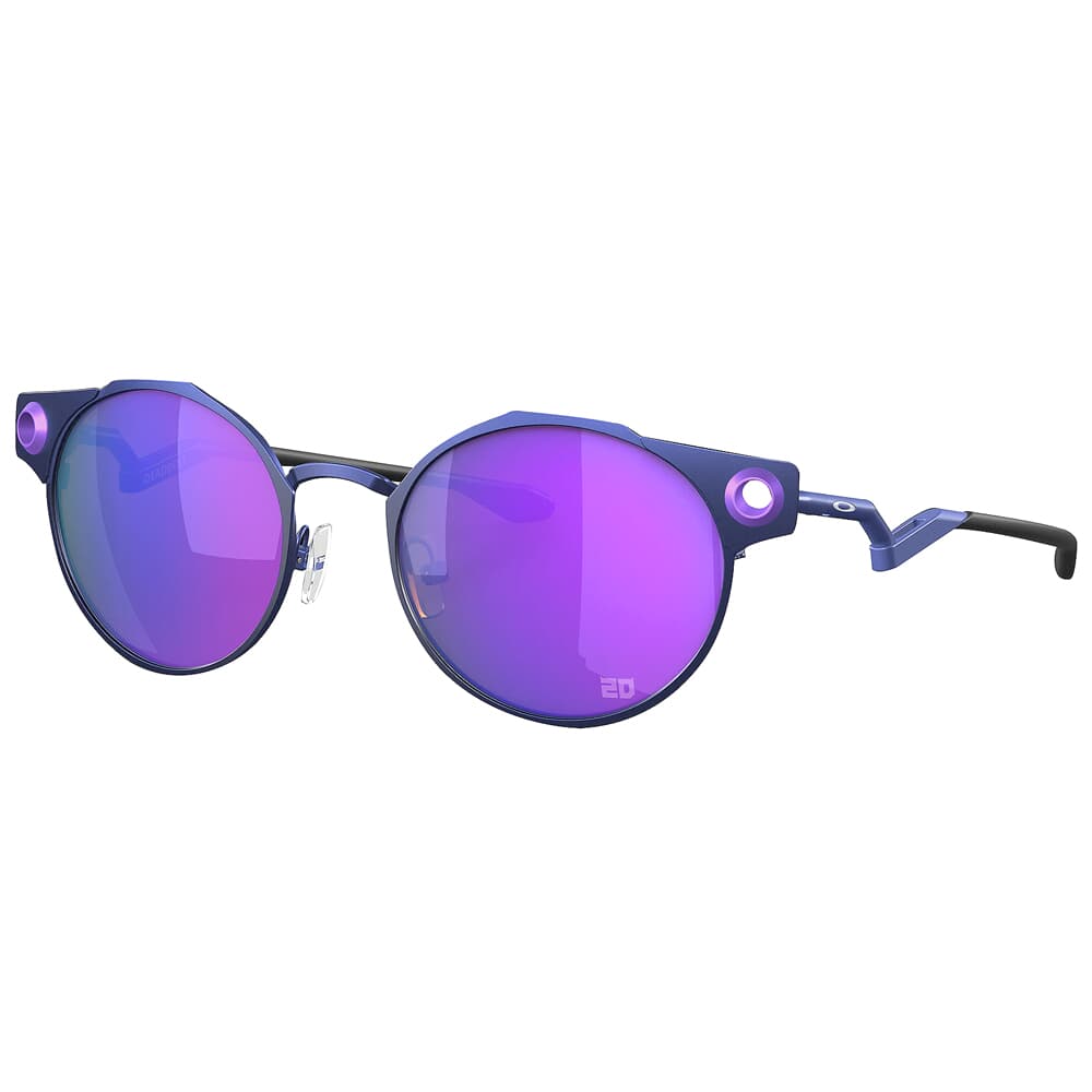 Oakley Deadbolt Fabio Quartararo Matte Navy w/PRIZM Violet Lenses OO6046-1050