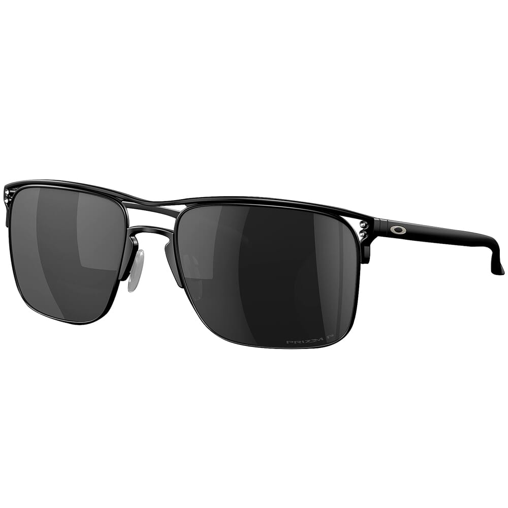 Oakley Holbrook Ti Sunglasses Satin Black / Prizm Black Polarized