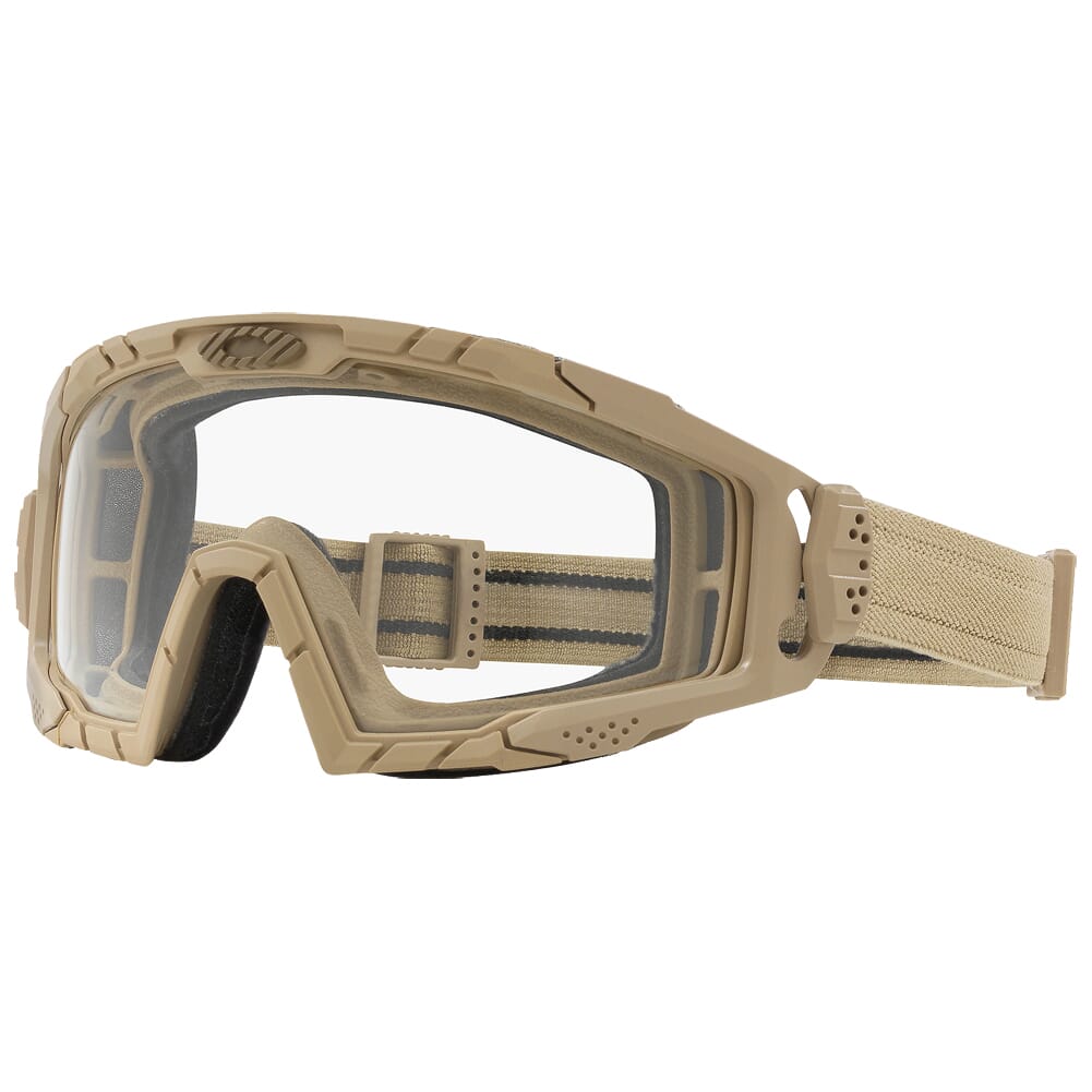 Oakley SI Ballistic Goggle 2.0 Dark Bone w/Clear Lenses OO7035-05