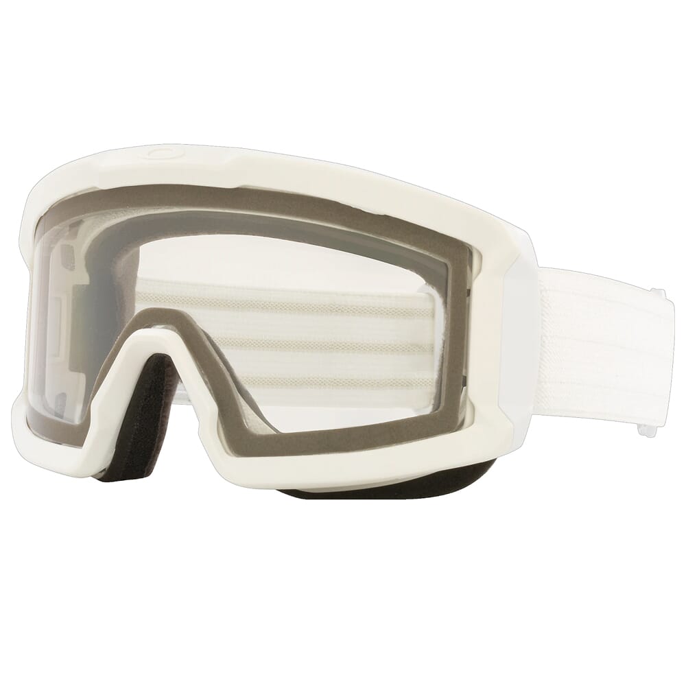 Oakley SI Ballistic Line Miner Whiteout Goggles w/Clear Lenses OO7119-01