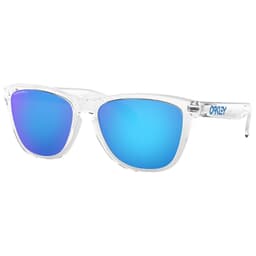 Oakley Frogskins Crystal Clear w/PRIZM Sapphire Lenses OO9013-D055