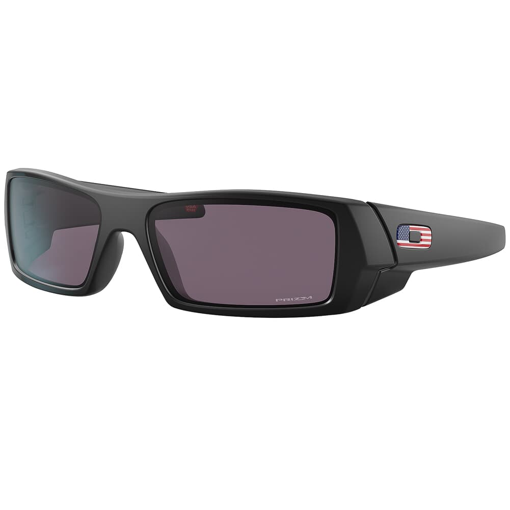 Oakley SI Gascan Matte Black US Flag Logo w/PRIZM Grey Lenses OO9014-7960