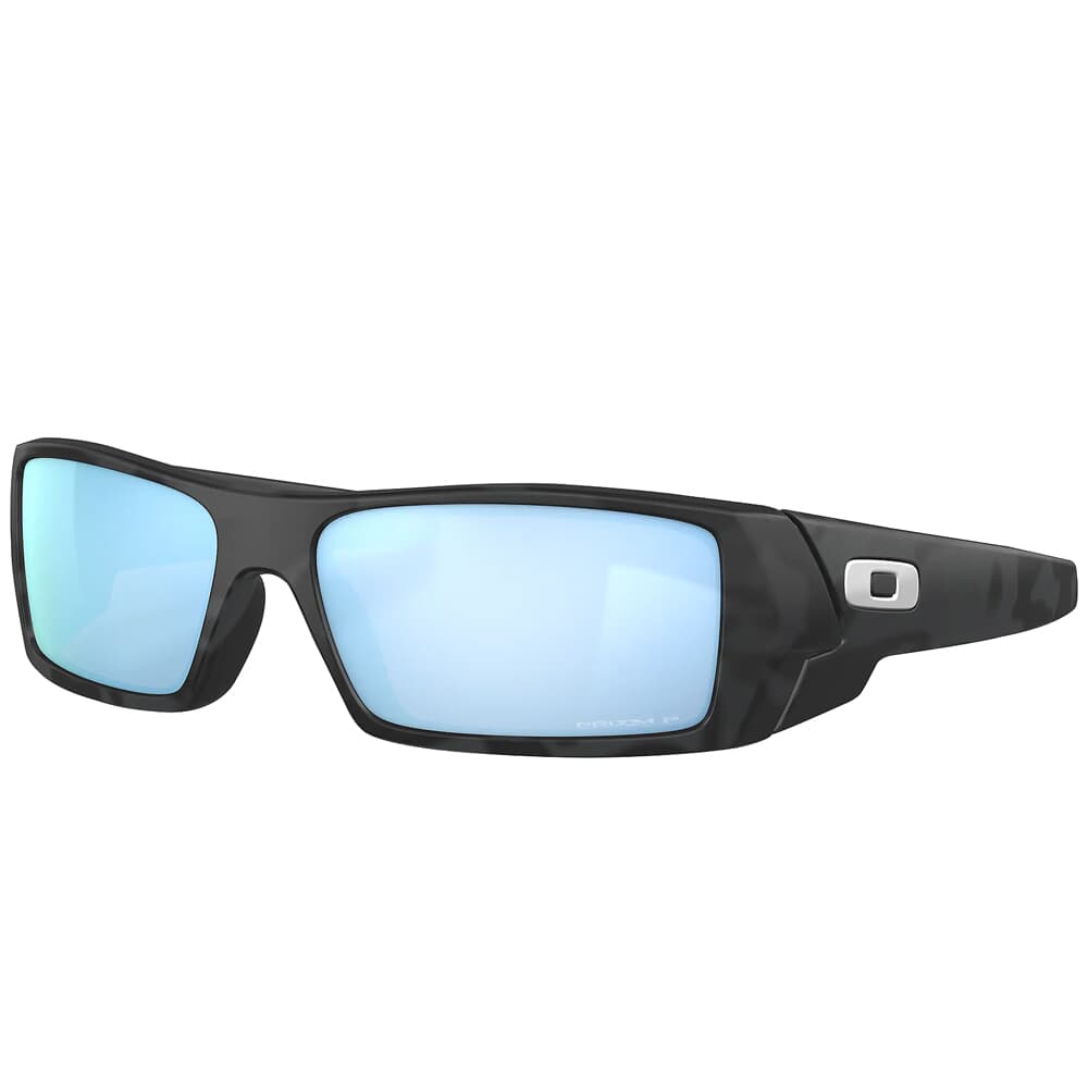 Oakley GasCan Matte Black Camo w/PRIZM Deep Water Polarized Lenses OO9014-8160