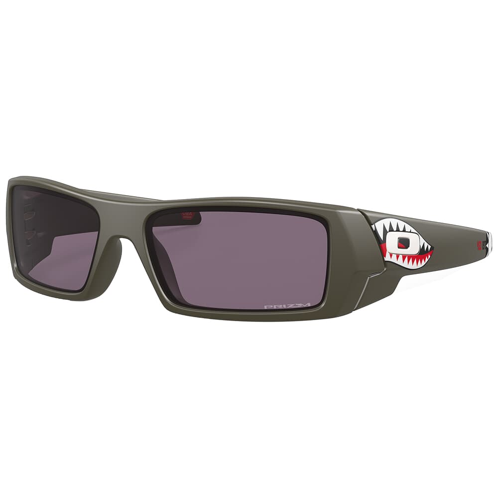 Oakley SI GasCan American Heritage WWII Nose Art Matte Olive w/PRIZM Grey Lenses OO9014-B760