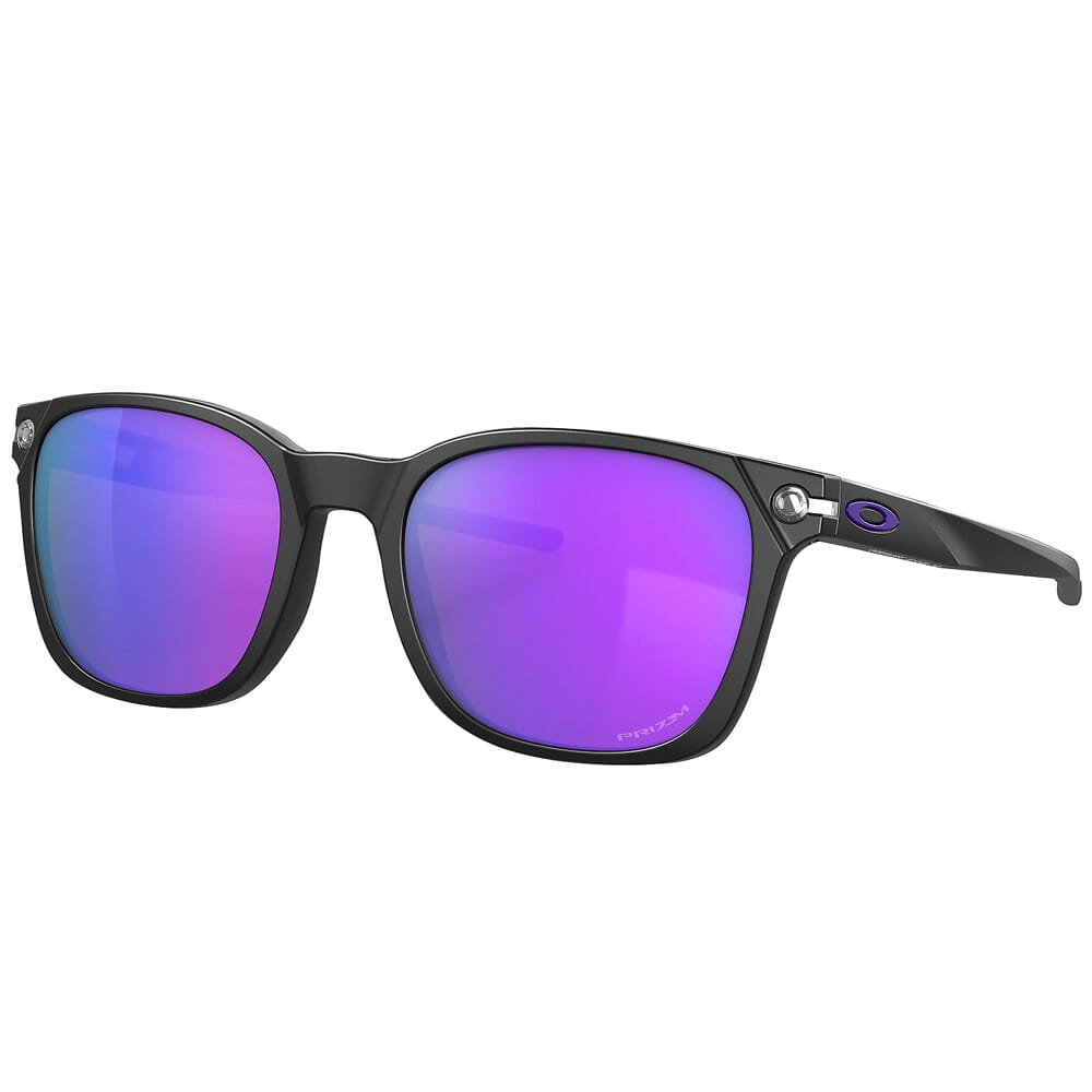 Oakley Ojector Sunglasses Matte Black PRIZM Violet