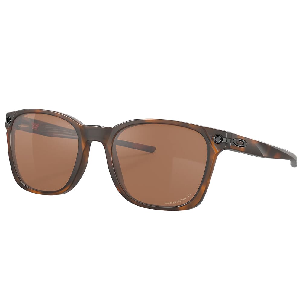 Oakley Ojector Matte Brown Tortoise w/PRIZM Tungsten Polarized Lenses OO9018-0555