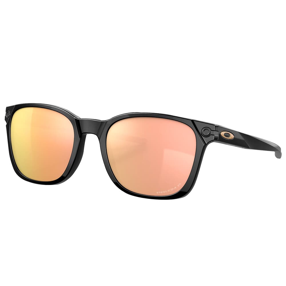 Oakley Ojector Polished Black w/PRIZM Rose Gold Polarized Lenses OO9018-0655