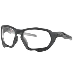 Oakley Plazma Matte Carbon w/Clear to Black Iridium Photochromic Lenses OO9019-0559