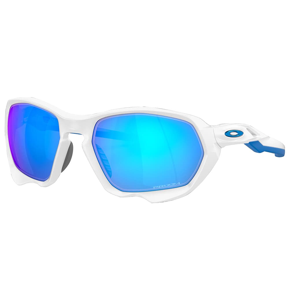 Oakley Plazma Matte White w/PRIZM Sapphire Lenses OO9019-1059