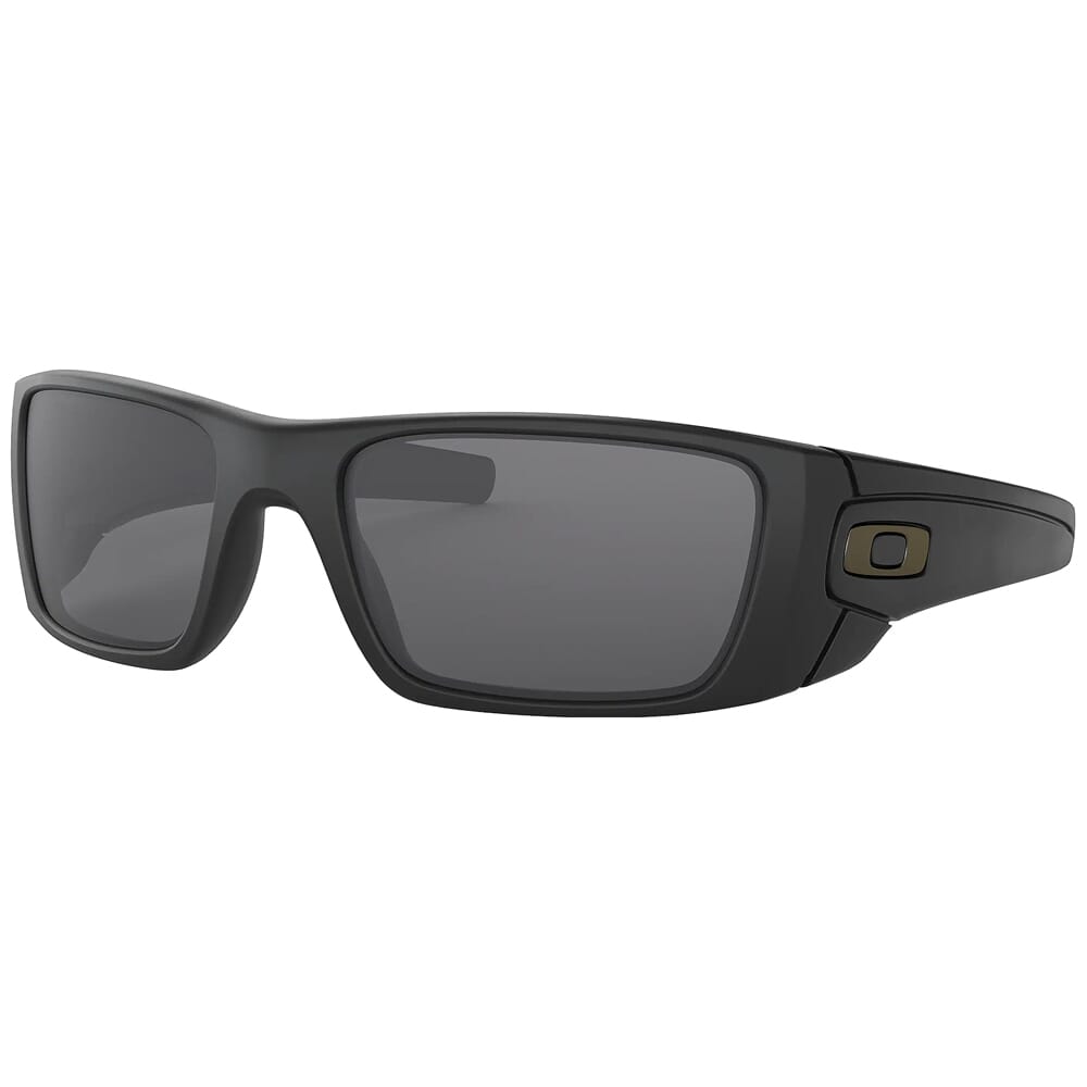Oakley SI Fuel Cell Matte Black and Gunmetal Icon w/Grey Lenses OO9096-30