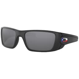 Oakley SI Fuel Cell Matte Black Texas Flag w/Black Iridium Lenses OO9096-J160