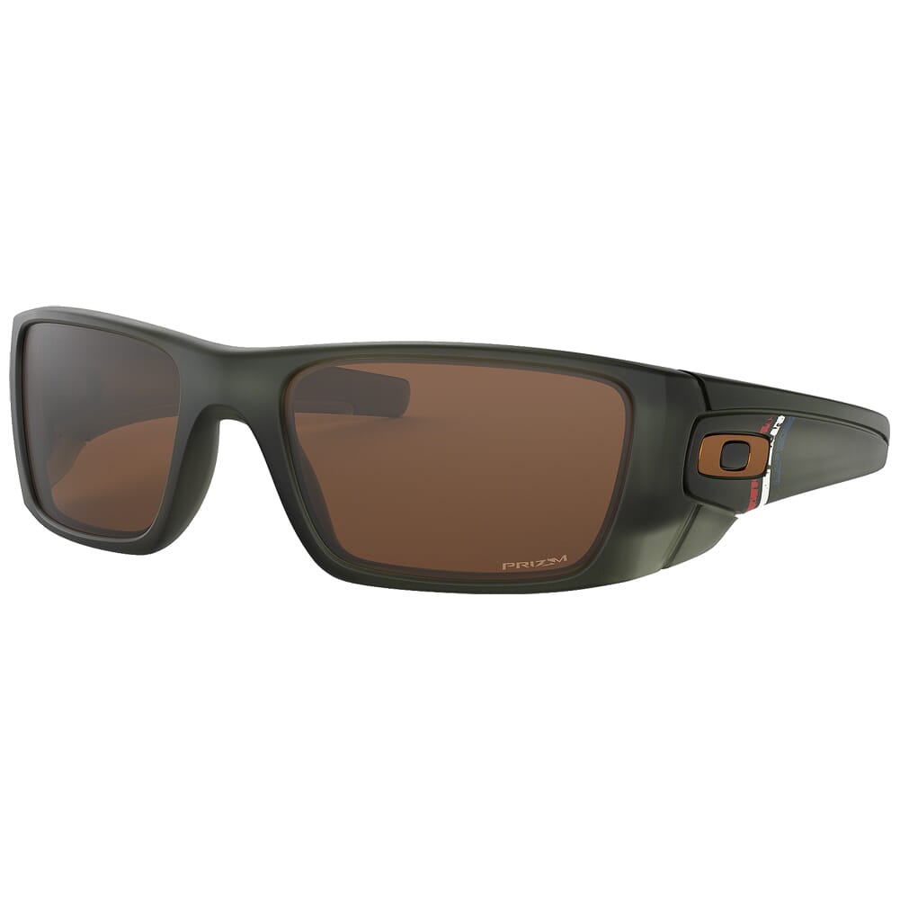 Oakley SI Fuel Cell American Heritage Uncle Sam Matte Olive Ink w/PRIZM Tungsten Lenses OO9096-J760