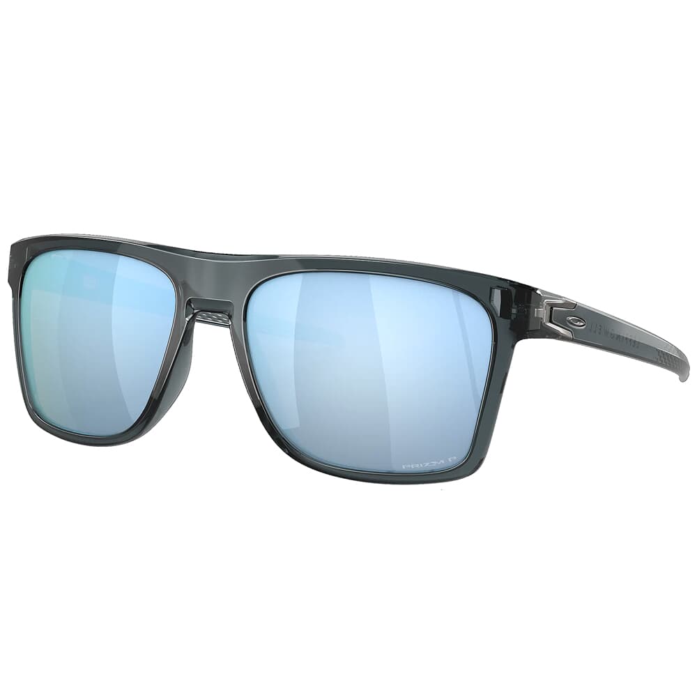 Oakley Leffingwell Crystal Black w/PRIZM Deep Water Polarized Lenses OO9100-0557