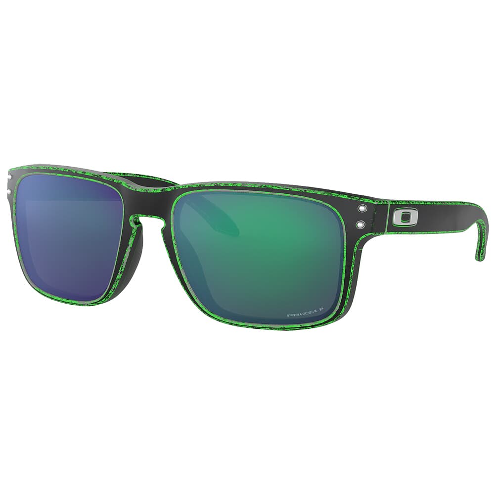 Oakley Holbrook Race Worn Green w/PRIZM Jade Polished Lenses OO9102-I655