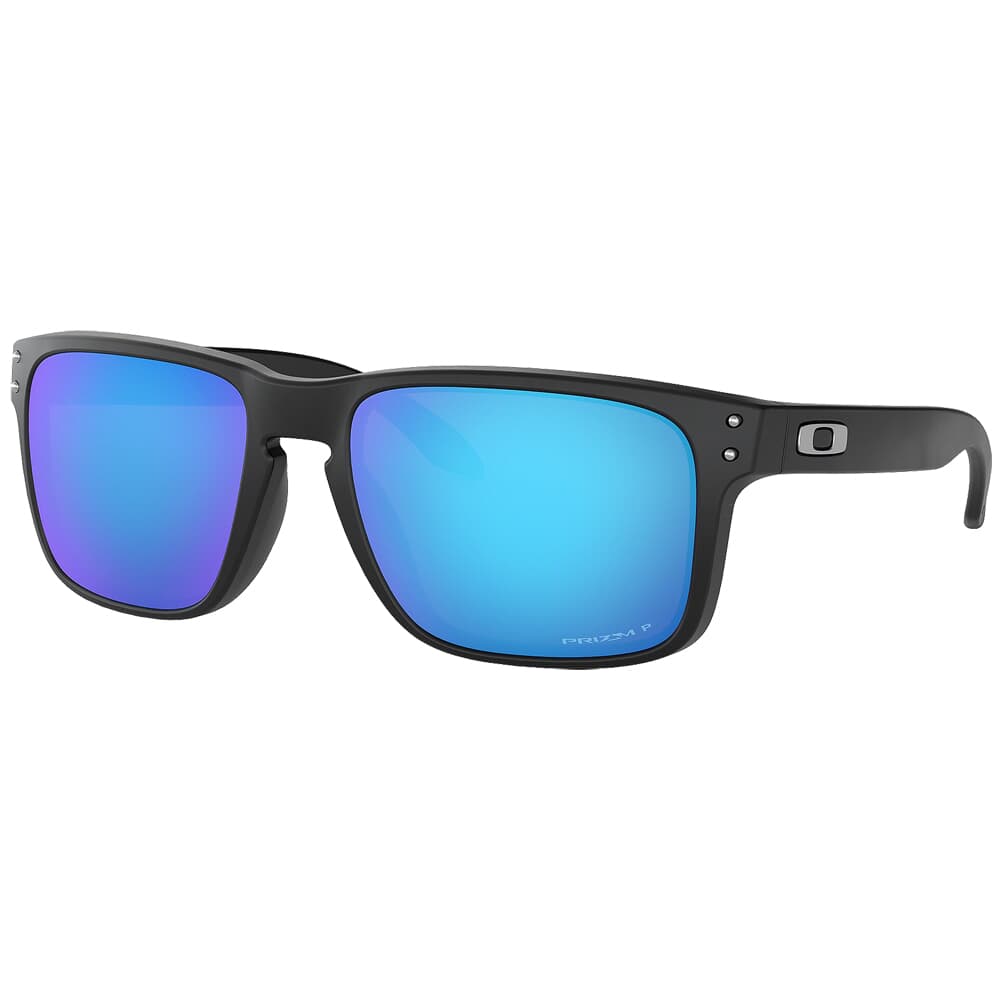 Oakley Holbrook Matte Black w/PRIZM Sapphire Polarized Lenses OO9102-F055