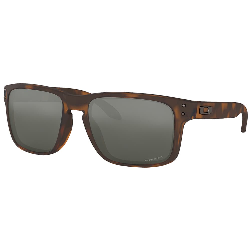 Oakley Holbrook Matte Brown Tortoise w/PRIZM Black Lenses OO9102-F455