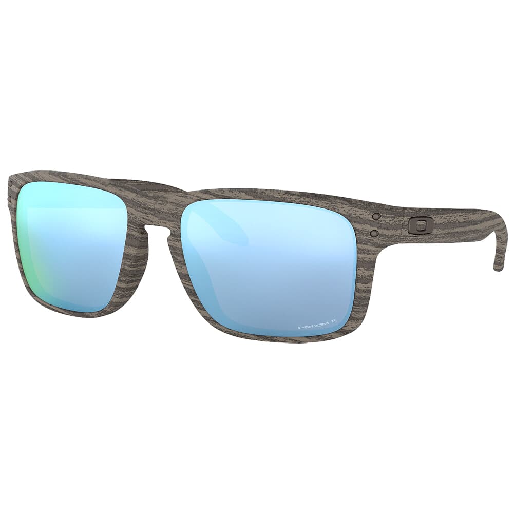 Oakley Holbrook Woodgrain w/PRIZM Deep Water Polarized Lenses OO9102-J955