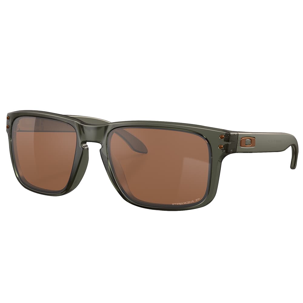 Oakley Holbrook Olive Ink w/PRIZM Tungsten Polarized Lenses OO9102-W855