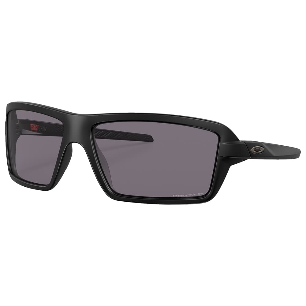 Oakley SI Cables Matte Blk w/PRIZM Grey Polarized Lenses OO9129-1063