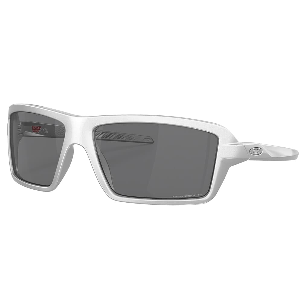Oakley Cables X-Silver w/PRIZM Black Polar Lenses OO9129-1263