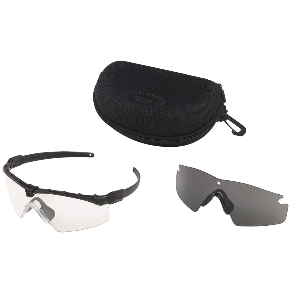 Oakley SI Ballistic M Frame 3.0 Black w/Clear and Grey Lens Array OO9146-03
