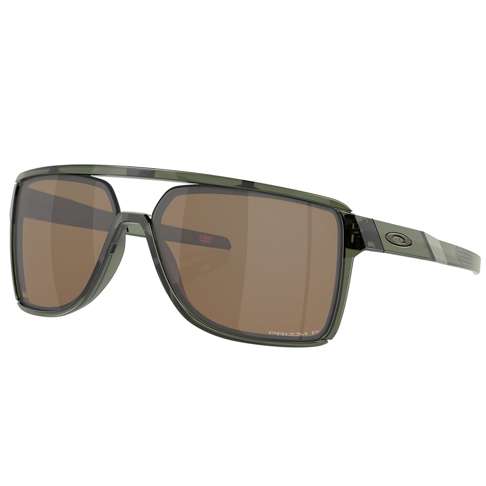 Oakley Castel Olive Ink w/PRIZM Tungsten Polarized Lenses OO9147-0463