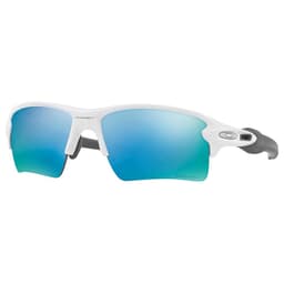 Oakley Half Jacket 20 XL Polished Whitew/PRIZM Deep Water Polarized Lenses OO9154-5862