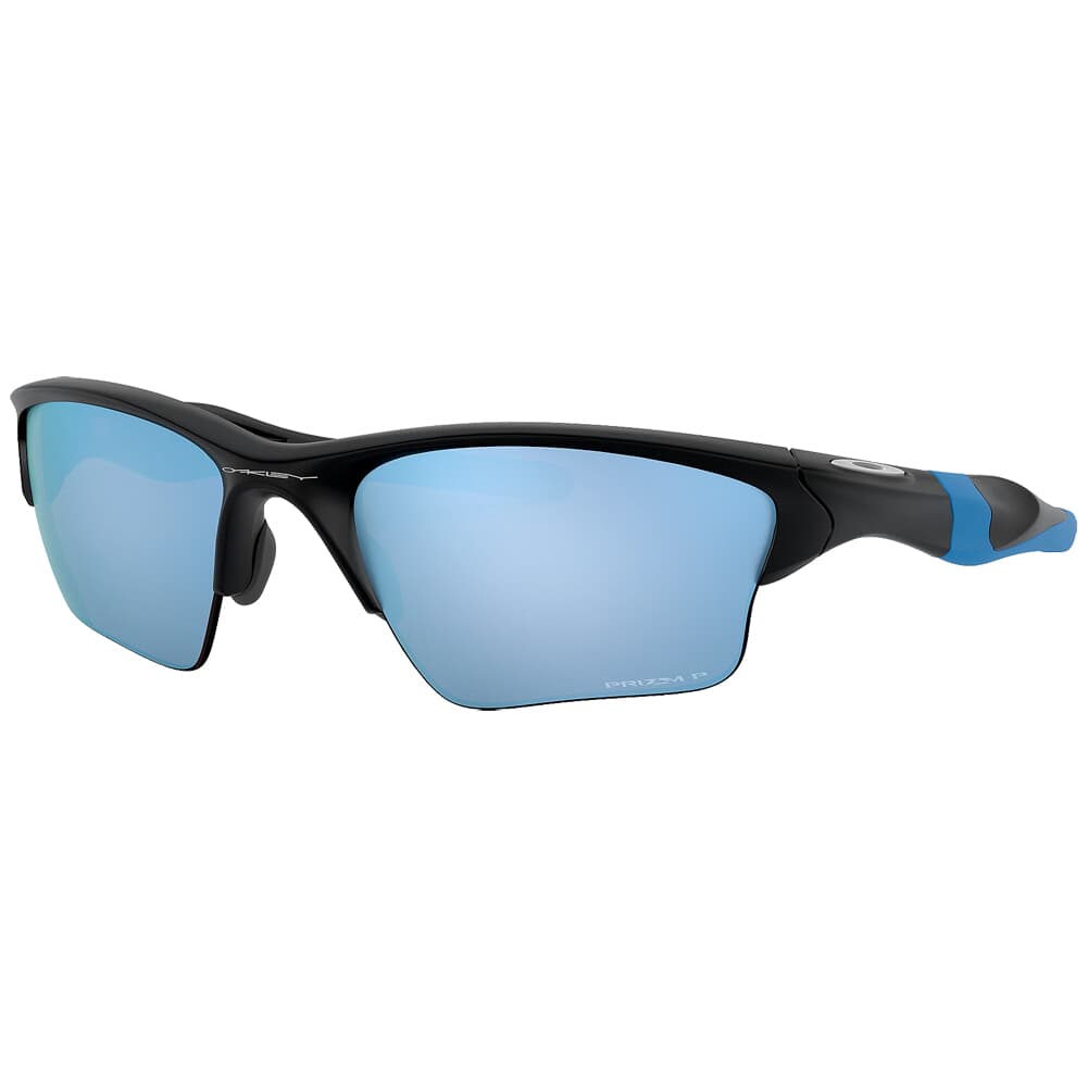 Oakley Half Jacket 2.0 XL Matte Black w/PRIZM Deep Water Polarized Lenses OO9154-6762