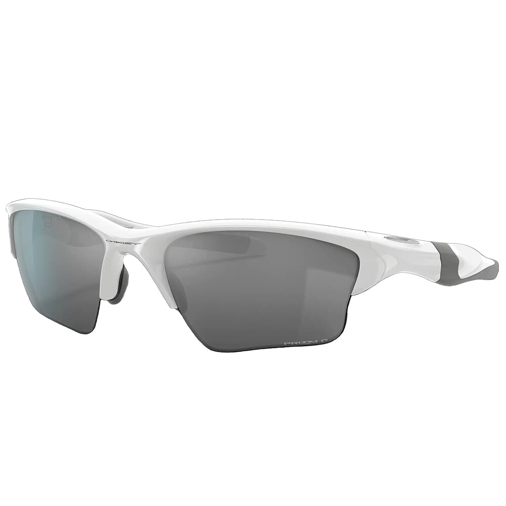Oakley Half Jacket 2.0 XL Polished White w/PRIZM Black Polarized Lenses OO9154-6962