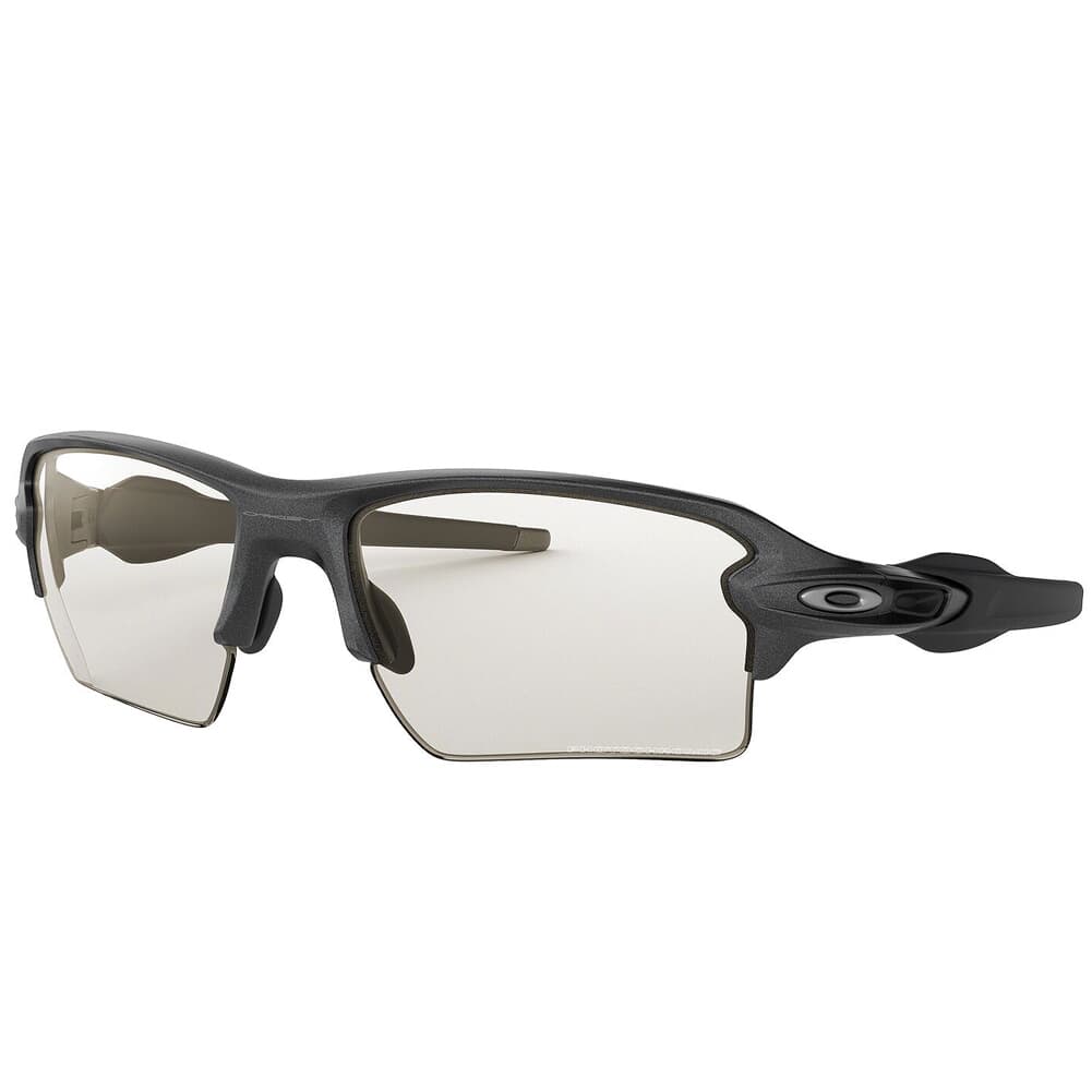 Oakley Flak 2.0 XL Steel w/Clear to Black Photochromic Lenses OO9188-16