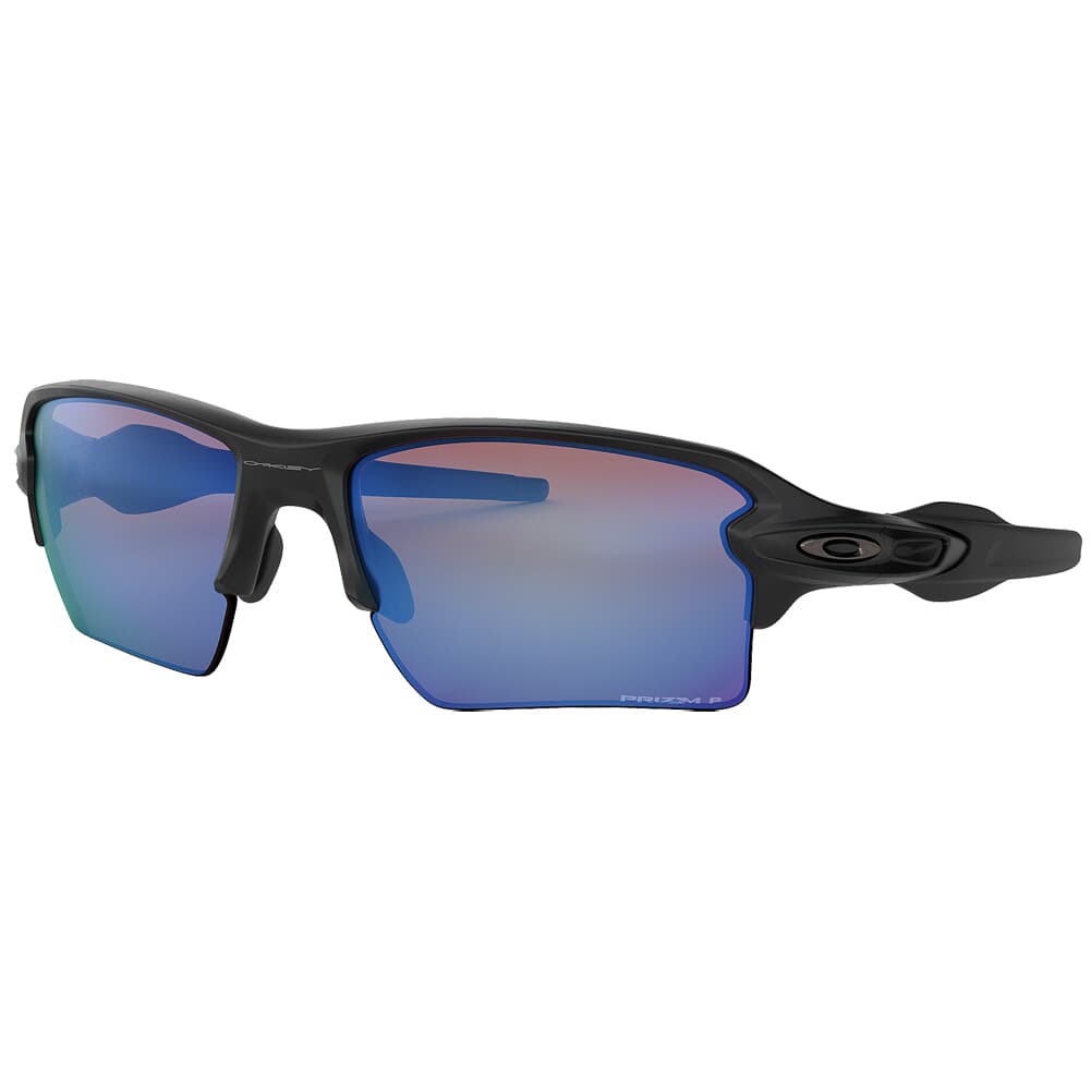 Oakley Flak 2.0 XL Matte Black w/PRIZM Deep Water Polarized Lenses OO9188-58