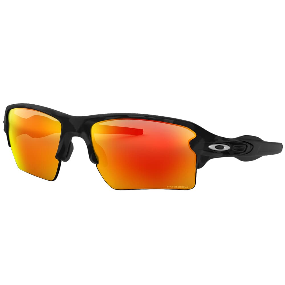 Oakley Flak 2.0 XL Black Camo w/PRIZM Ruby Lenses OO9188-8659