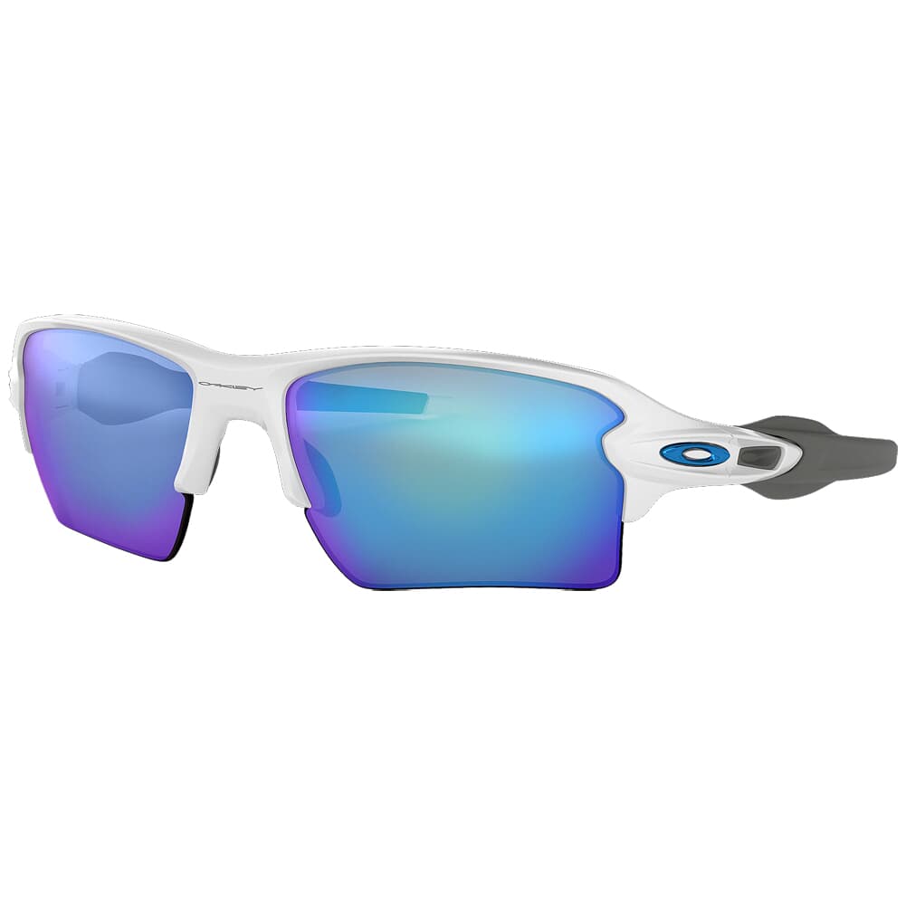 Oakley Flak 2.0 XL Polished White w/PRIZM Sapphire Lenses OO9188-9459