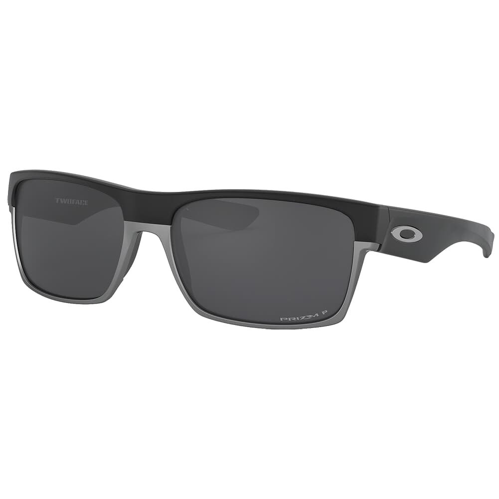 Like New Oakley TwoFace Matte Black w/PRIZM Black Polarized Lenses OO9189-3860