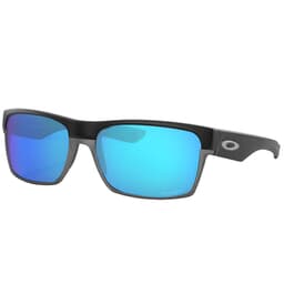 Oakley Two Face Matte Black w/PRIZM Sapphire Polarized Lenses OO9189-4660