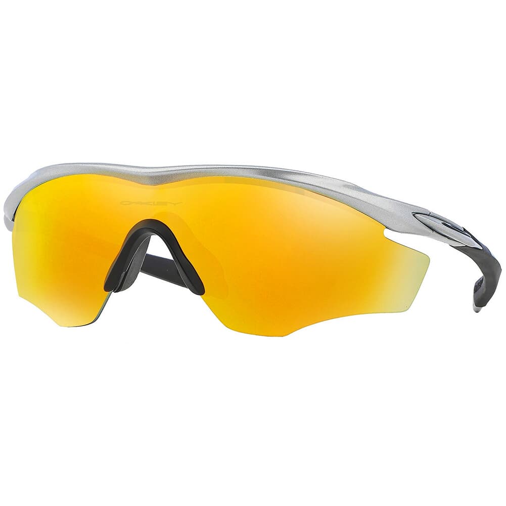 Oakley M2 Frame Silver w/Fire Iridium Lenses OO9212-04