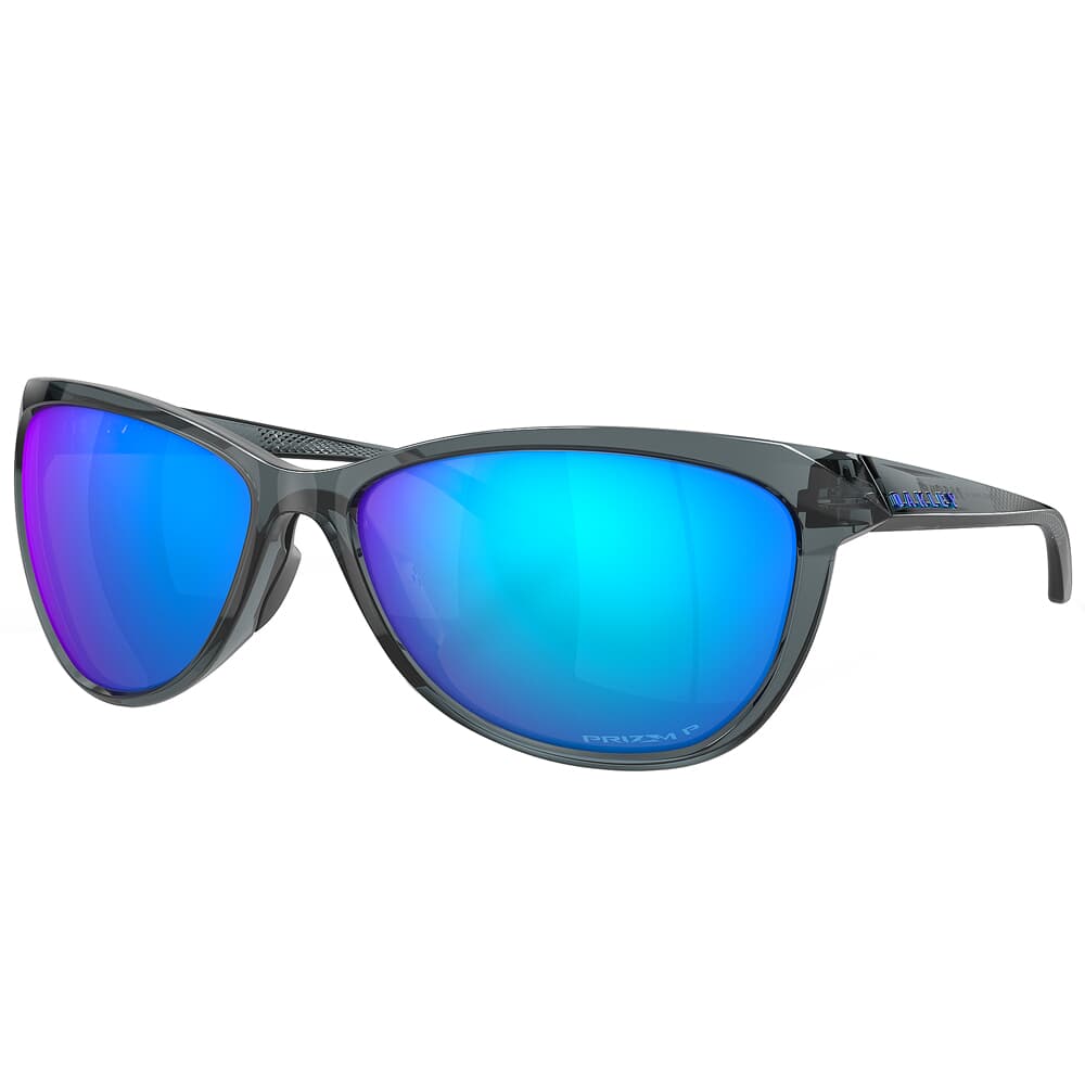 Oakley Pasque Crystal Black w/PRIZM Sapphire Polarized Lenses OO9222-0260