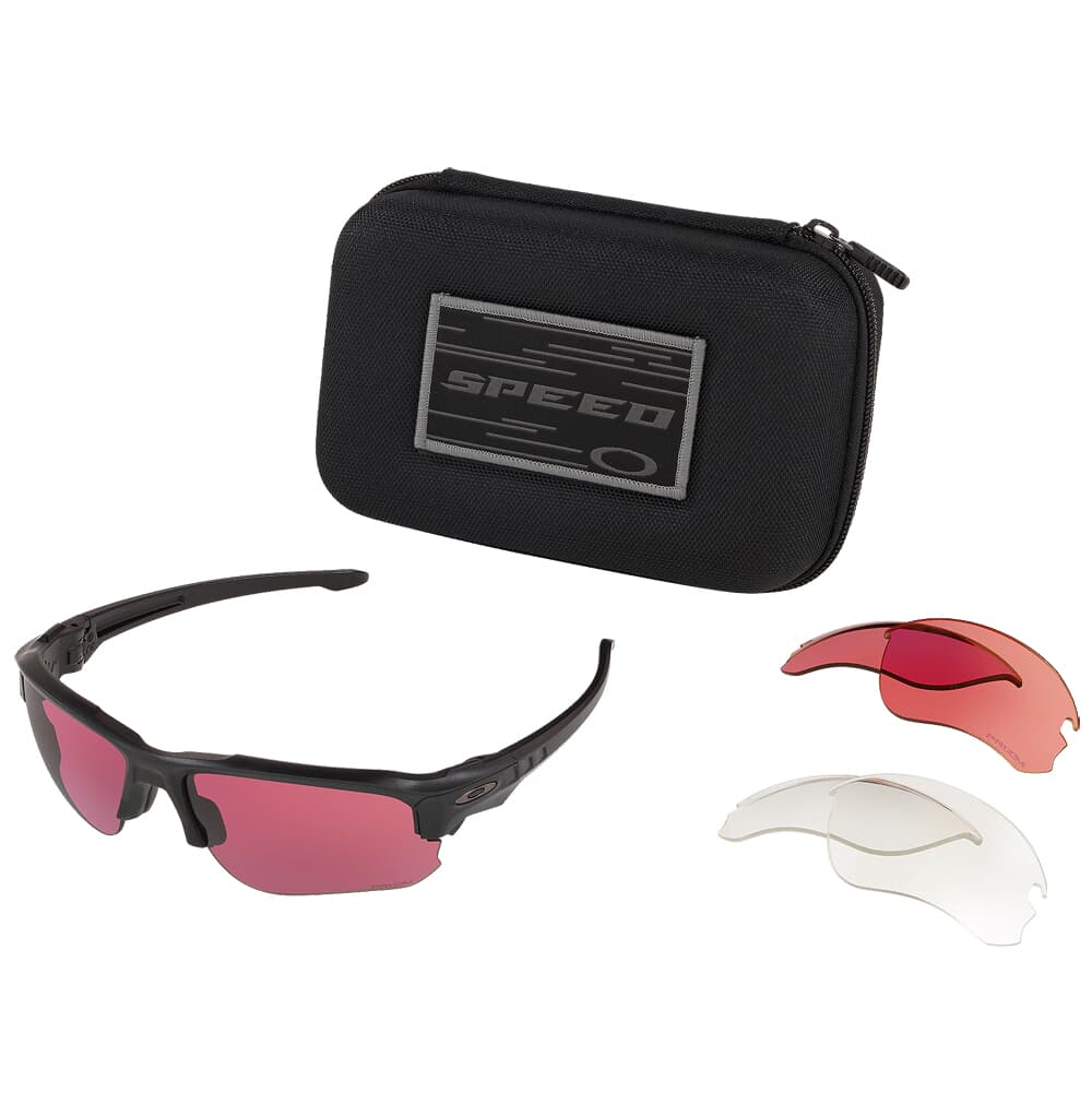 Oakley SI Speed Jacket Matte Black w/Lens Array Clear/TR22/TR45 OO9228-05