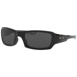 Oakley Fives Squared Polished Black w/Grey Lenses OO9238-04