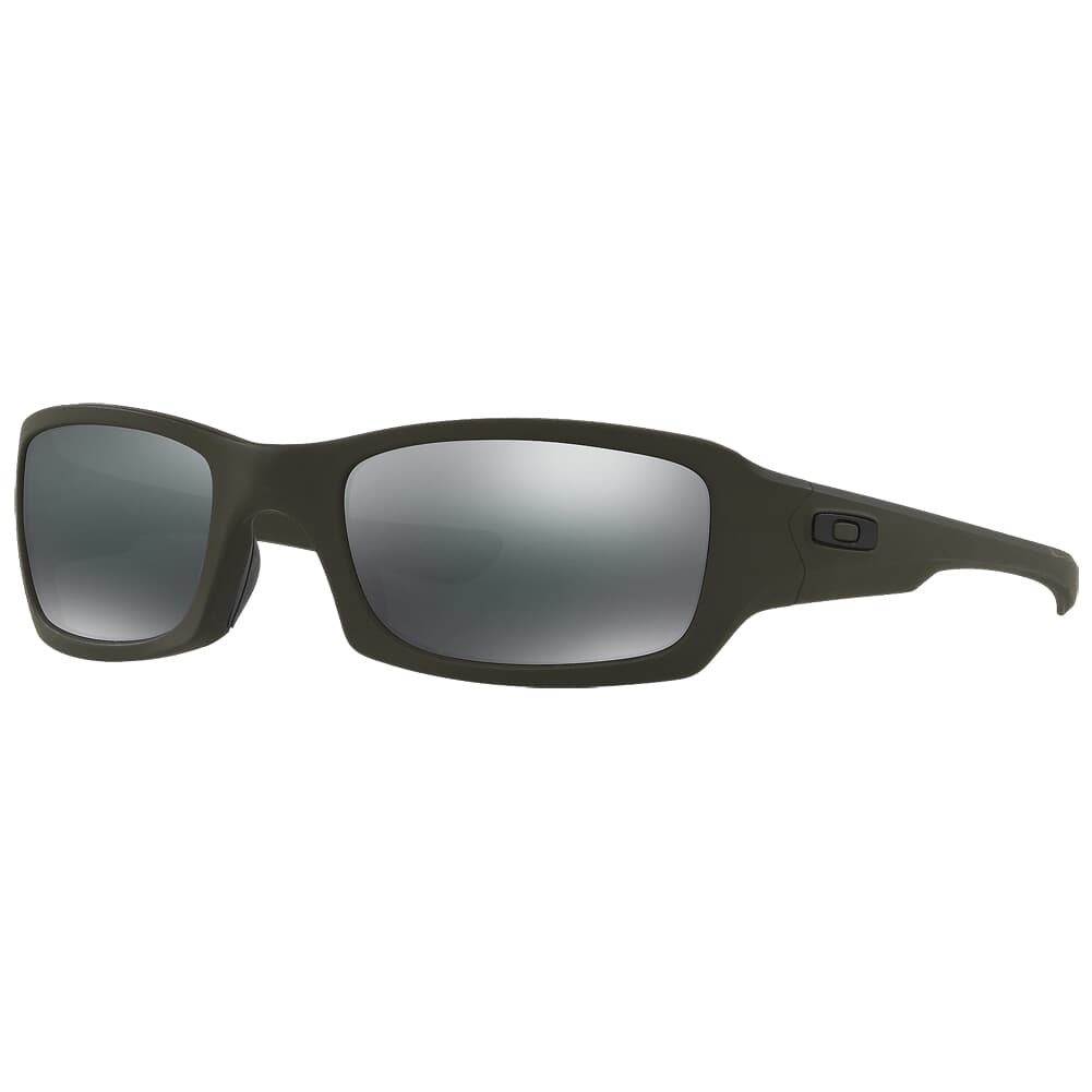 Oakley SI Fives Squared Cerakote Mil Spec Green w/Black Iridium Lenses OO9238-2154
