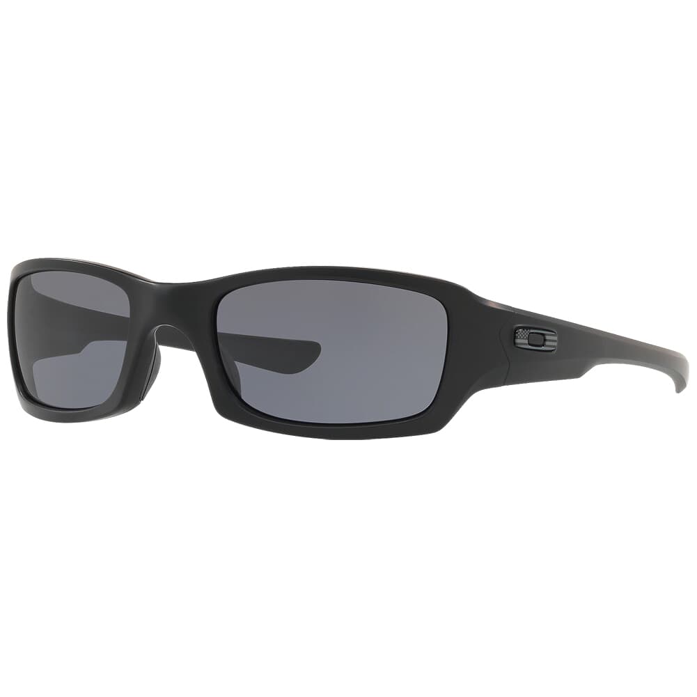 Oakley SI Fives Squared Tonal USA Matte Black w/Grey Lenses OO9238-3354